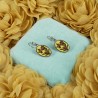Alba earrings yellow