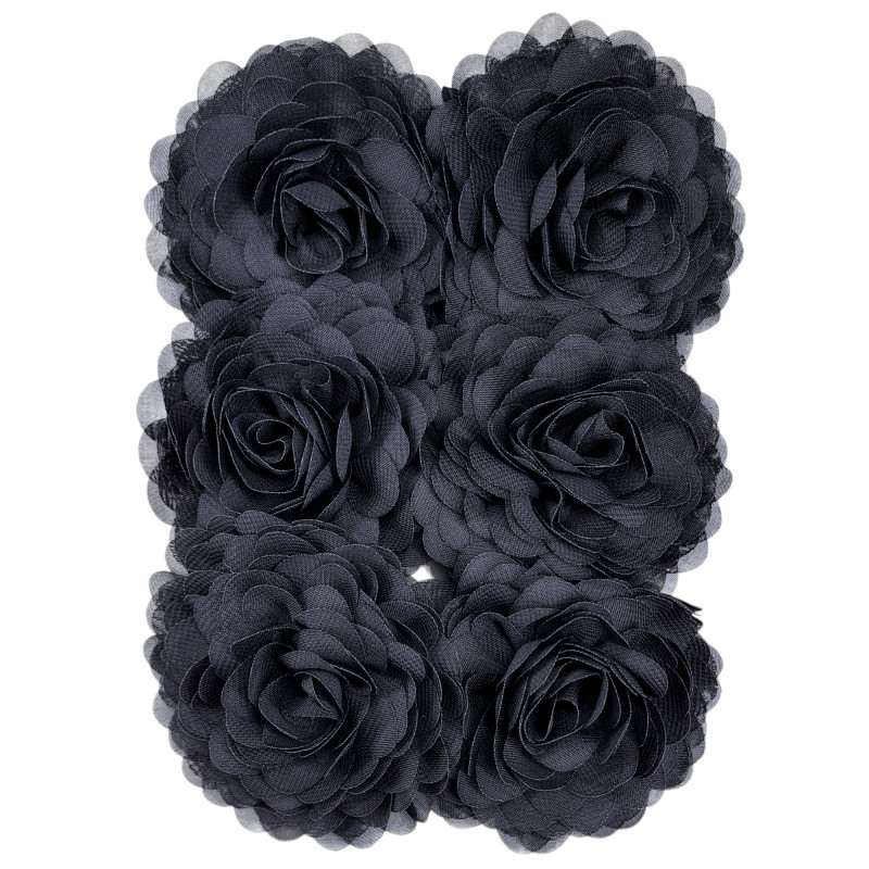Chiffon black  6x