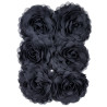 Chiffon black  6x