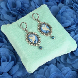 Swans earrings sp