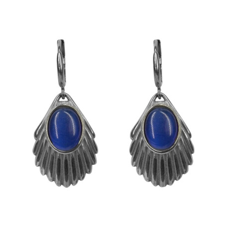 Venus lapis earrings silver