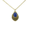 Venus lapis chain gold