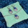 Venus lapis earrings silver