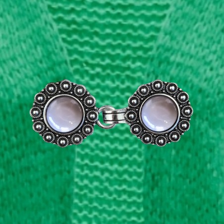 Vest clip silver/grey