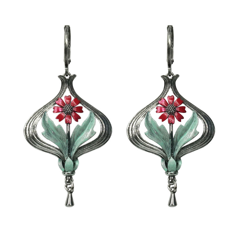 Arabella red Earrings sp