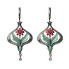 Arabella red Earrings sp