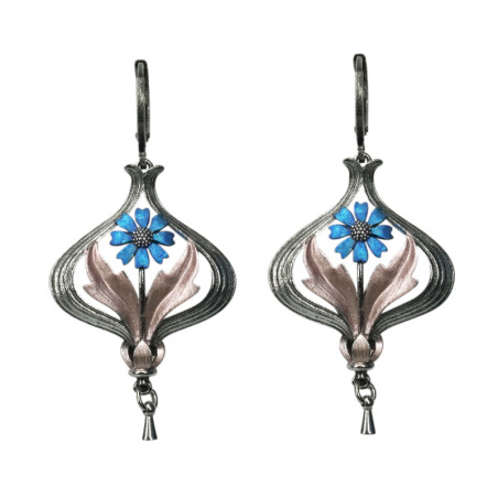 Arabella blue Earrings sp
