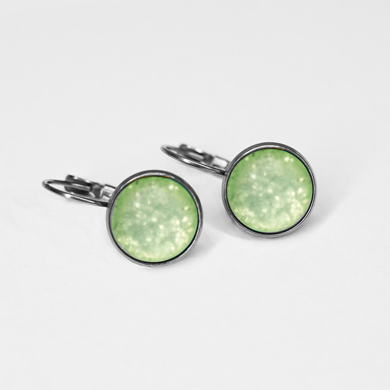 Dots Pistache Shimmer