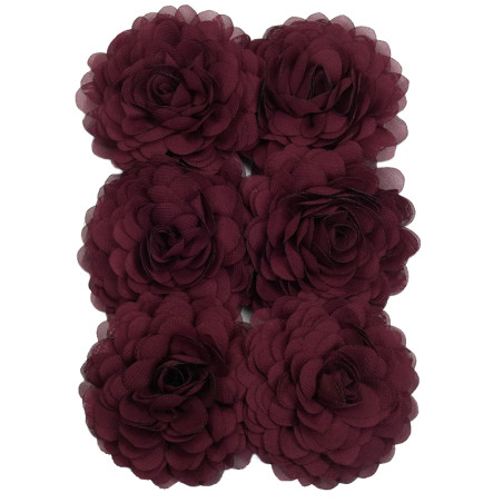 Chiffon beetred 6x
