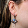 Arabella blue Earrings sp