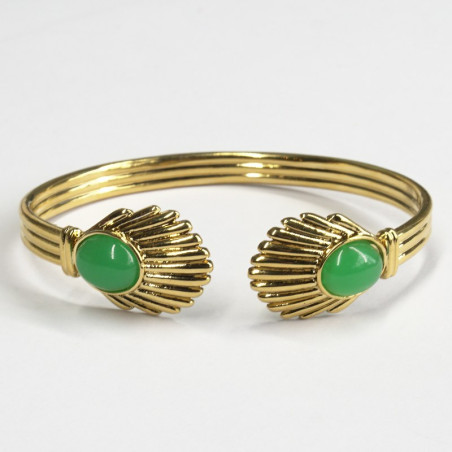 Venus Bangle Emerald