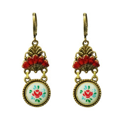 Alice earrings porcelain