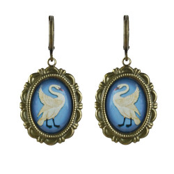 Swans Earrings