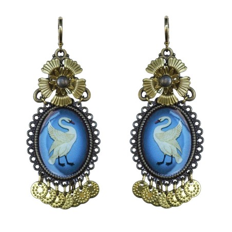 Swanlake earrings