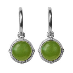 Saga moss earrings