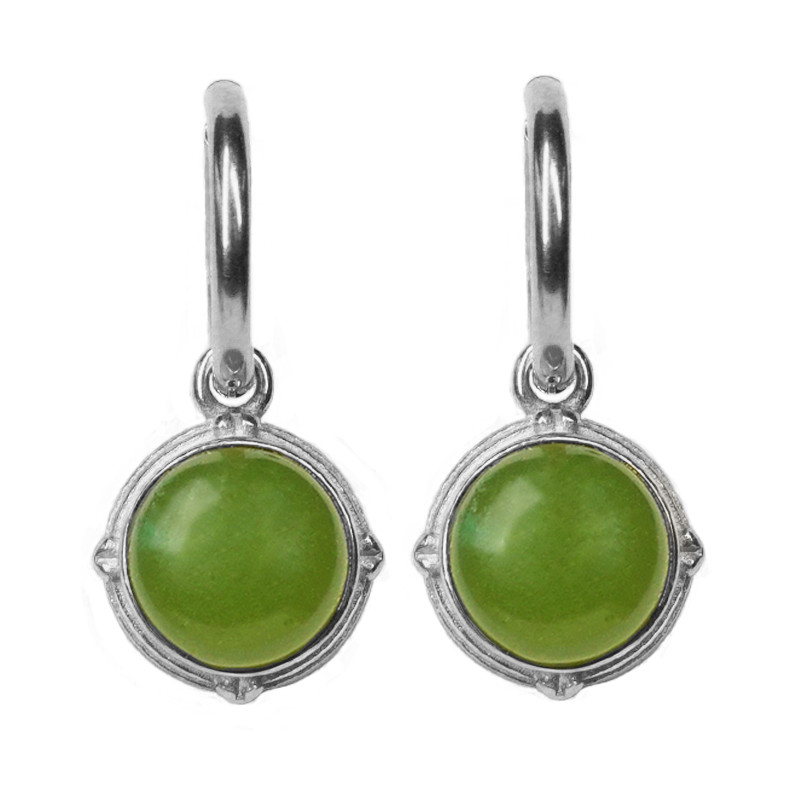 Saga moss earrings
