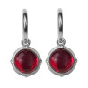 Saga Ruby earrings