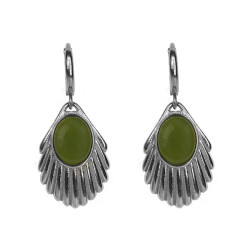 Venus Moss earrings silver