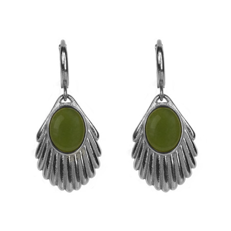 Venus Moss earrings silver