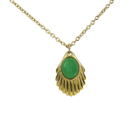 Venus emerald chain gold