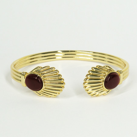 Venus Bangle Tawny Red gp
