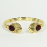 Venus Bangle Tawny Red gp