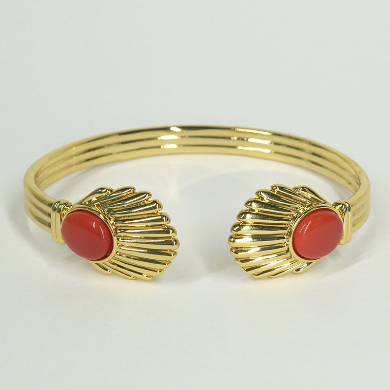 Venus Bangle Bloodcoral gp