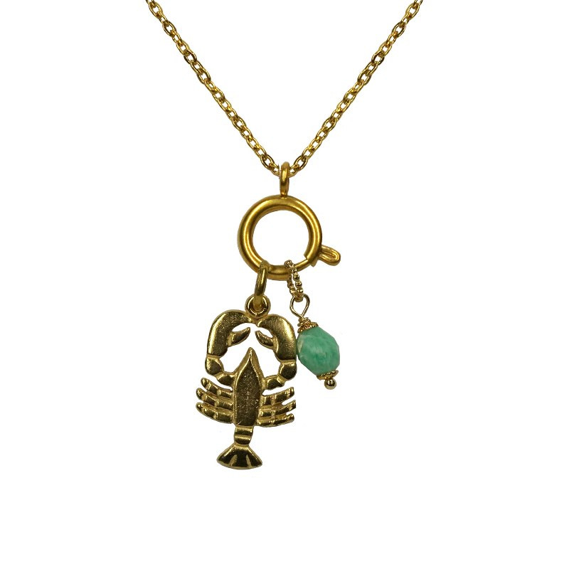 Lobster Charm Necklace