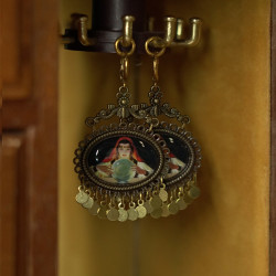 Fortune teller earrings