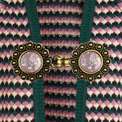 Vest clip gold & zephyr...