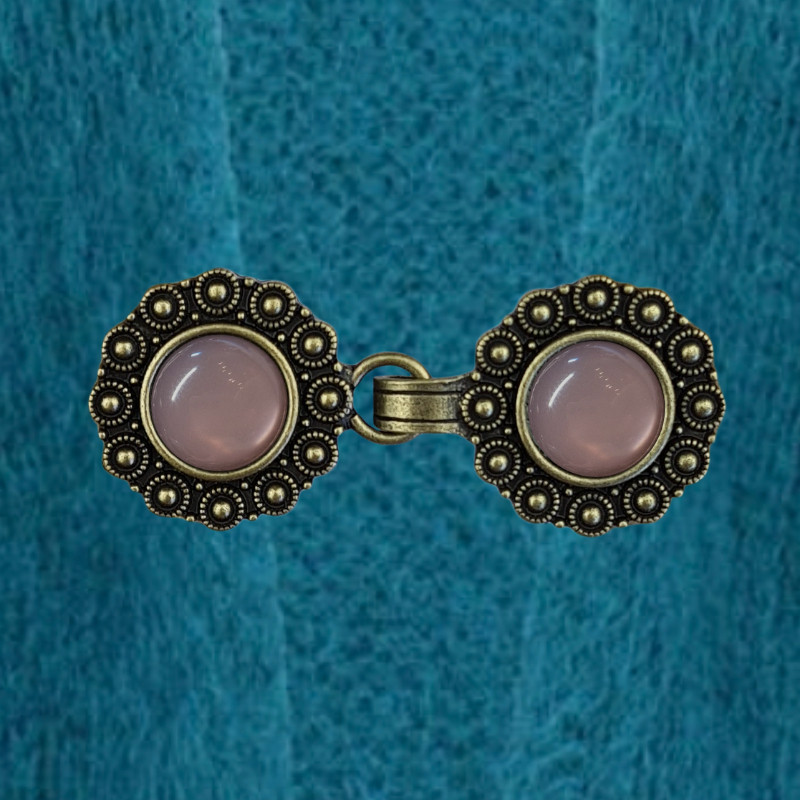 Vestclip bronze & taupe