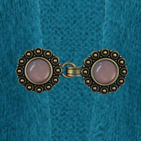 Vestclip bronze & taupe