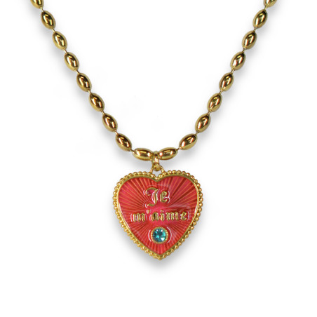 Je m'aime chain Bloodorange