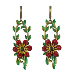 Prosper Green & Dark Red