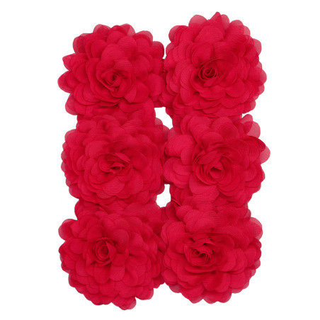 Chiffon Cerise  6x