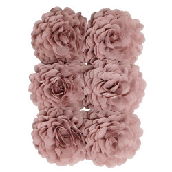 Chiffon Dusty Pink  6x