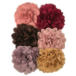 Chiffon Blumen set 11