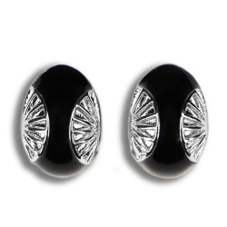 Garbo Onyx Silver