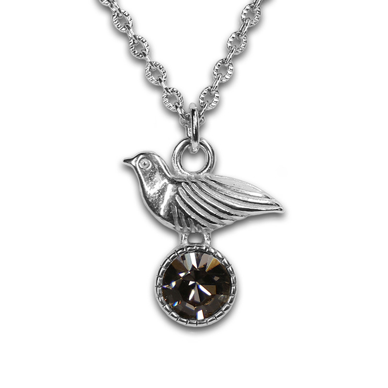 Merle Chain Silver & Grey