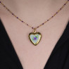 Medaillon Mint & Purple