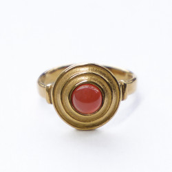 Ring Mia Carnelian Gold