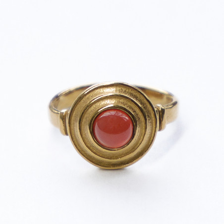 Ring Mia Carnelian Gold