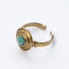Ring Mia Aqua Marble Gold