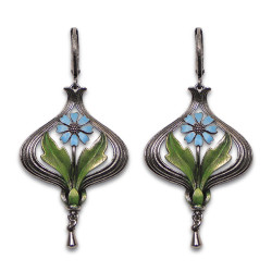 Arabella Light blue Earrings