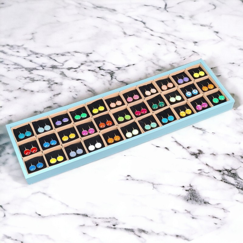 Dots tray assorted colors