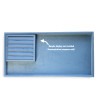 Velvet tray wide