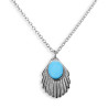 Venus Aqua Chain Silver