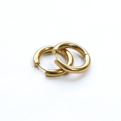 Basic hoops gold/big