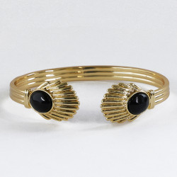 Venus Bangle Black gp
