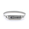 Bangle French Lily silver